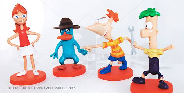 coleccion muñecos phineas and ferb