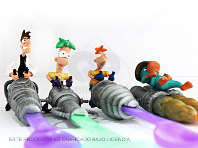 cucharas phineas and ferb popsy